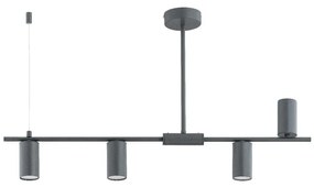 Висящ полилей URANOS 4xGU10/10W/230V сив