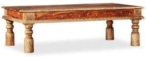 245140 vidaXL Маса за кафе, манго масив, акациево дърво, 110x60x38 см