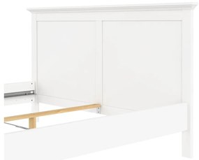 Бяло двойно легло 160x200 cm Paris – Tvilum