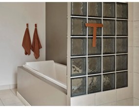 Оранжево-кафява памучна кърпа 50x100 cm Terracotta – Zone