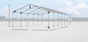 Складово хале/гараж 3x10x2m Comfort PE 240g