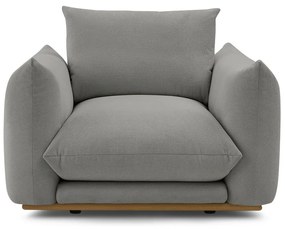 Сиво кресло Ernest – Bobochic Paris