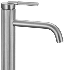 Смесител за мивка Rea Argon Brush Nickel high