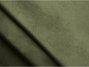 Светлозелен кадифен модул за диван (ляв ъгъл) Lokua – Makamii