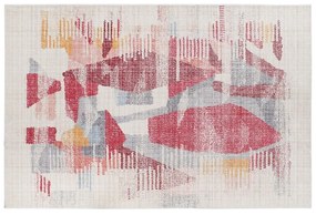 Килим DKD Home Decor Абстрактен Многоцветен (200 x 290 x 0,7 cm)