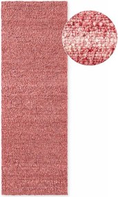 Тъмнорозова ръчно изработена пътека от букле 80x200 cm Notting Hill Portobello – Ted Baker