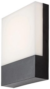 RABALUX 77097 Gimone, външен аплик, LED10W, H20cm, черно - 77097