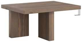 Кафяво нощно шкафче от масивен бор Japan – Karup Design