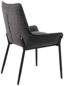 Тъмносив трапезен стол Calgary – Unique Furniture