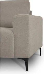 Светлокафяв шенилов ъглов диван (ляв ъгъл) Fabian – Scandic