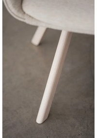 Бежови тапицирани трапезни столове в комплект 2 бр. Alison – Rowico