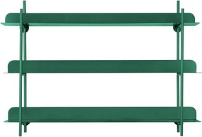 Зелен на няколко нива метален стенен рафт 60 cm Cool Retro – PT LIVING
