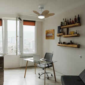 Бяло LED осветително тяло за таван ø 15 cm Rainbow – SULION