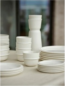 Кремава десертна порцеланова чиния ø 20 cm Eau – Zone