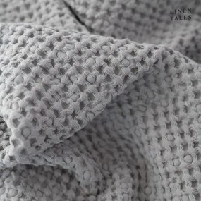 Светлосива кърпа 50x70 cm Honeycomb - Linen Tales