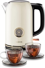 Klarstein Victoria чайник | 1,7 литра | 2200 W | 360° въртяща се основа | Класически дизайн