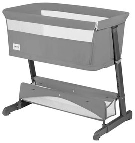 Lionelo - Бебешка кошара 5 в 1 THOMI PLUS Сив бетон