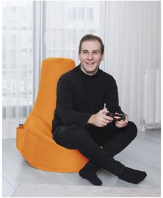 Оранжев пуф EVA Sport - Floriane Garden