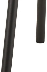 ФИОРА Тъмносив (тъкан Апиа 458) / черни крака – МОДЕРЕН ТАПИЦИРАН С ЧЕНИЛ СТОЛ ЗА ДНЕВНА/ТРАПЕЗАРИЯ