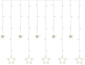 LED коледна завеса 115xLED/1,35W 6,85x1,05 m топла бяла