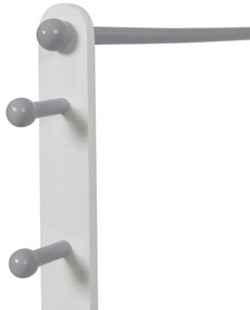 GINGER HOME Дървен щендер за дрехи WHITE/GREY