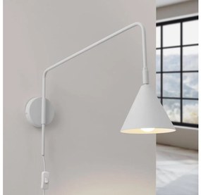 Sollux SL.1696 - Аплик NOX 1xE14/10W/230V бял