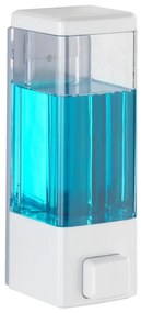 WENKO 24594100-Дозатор за сапун ISTRES 320 мл бял/прозрачен