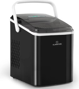 Klarstein Arctic Porter, машина за лед, конусовидни парчет алед, 12 кг/24 часа, благородна стомана