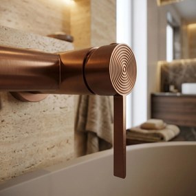 Смесител за вана Rea Foster Brush Copper