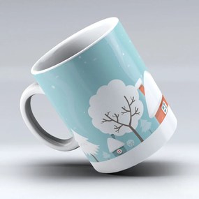 Чаша със снимка - Зимна приказка