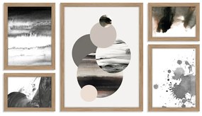 Картини в комплект 5 бр. 30x40 cm Planets – Malerifabrikken