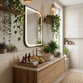 Огледало LED ZONE 70X50 BLACK