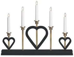 Черна коледна светлинна украса Melissa – Markslöjd