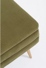 Зелена подплатена пейка Olga – Bizzotto