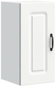 853537 vidaXL Кухненски стенен шкаф, Kalmar, бял, инженерно дърво