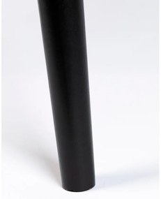 Кръгла маса за хранене с дъбов плот ø 100 cm Fabio - White Label