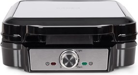 Уред за сандвичи 3в1 KADEN, 1200W, грил, тостер, черен, 28x35x10,5см