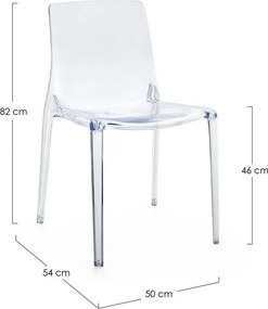 Пластмасов градински стол Adele – Bizzotto