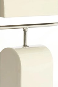 Кремава метална настолна лампа (височина 38 cm) Cardona – Light &amp; Living