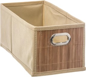 Кош за съхранение 5five, Бамбук, 15x31 cm
