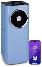 Klarstein Kraftwerk Smart 10K, мобилен климатик, 3 в 1, 10 000 BTU, контрол чрез приложение, дистанионно