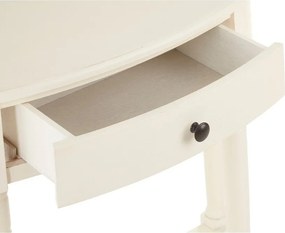Бяла конзолна маса от масивен бор 33x81 cm Heritage – Premier Housewares