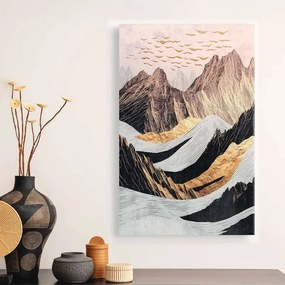 "Abstract Mountain" TopMebel картина на платно с дигитален печат 70x100x3cm.