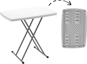 Сгъваема маса за туризъм / кетъринг с регулируема височина