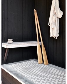 Бежов и кремав килим за открито и закрито 70x90 cm Noa Beige Vanilla – Pappelina