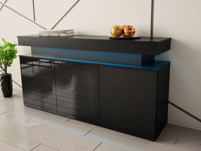 Бюфет Glossa 160 със LED-Mauro