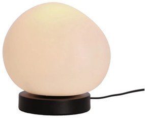 Черно-бяла настолна лампа (височина 19 cm) Stones – Candellux Lighting