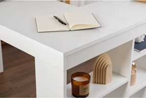 Матова работна маса 120x130 cm Vesper – Kalune Design