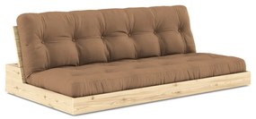Кафяв разтегателен диван 196 cm Base – Karup Design
