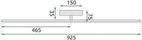 Аплик LED Neutral 12W 92CM APP583-1W